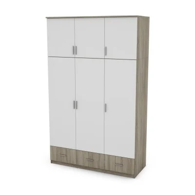Szafa 150x242 cm sonoma jasna biel – Vento | eMeblast