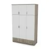 Szafa 150x242 cm sonoma jasna biel – Vento