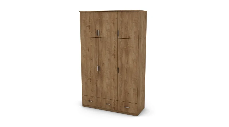 Szafa 150x242 cm dąb lefkas – Vento | eMeblast Szafa 150x242 cm dąb lefkas – Vento | eMeblast