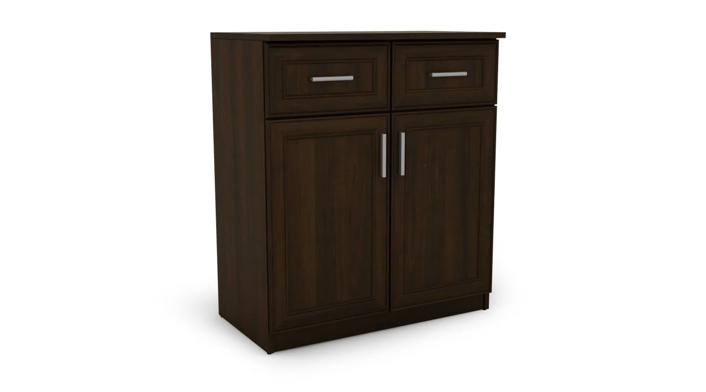 Komoda z drzwiczkami i szufladami 80 cm Sonoma Ciemna – Optima