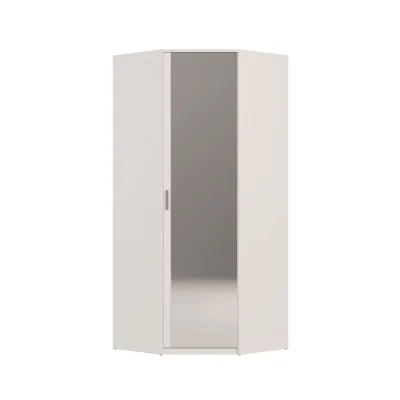 Szafa narożna 85x85 cm lustro biel – Vena | eMeblast