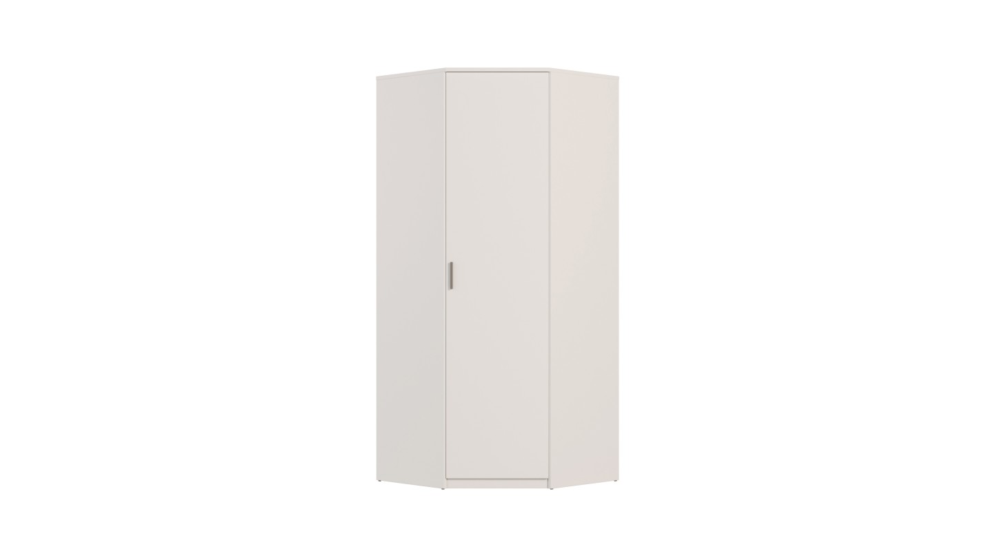 Szafa narożna 85x85 cm biel – Vena | eMeblast Szafa narożna 85x85 cm biel – Vena | eMeblast