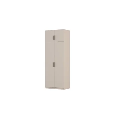 Szafa modułowa 90x245 cm z 2 drążkami i półkami – System MAX Premium | e-Meblast