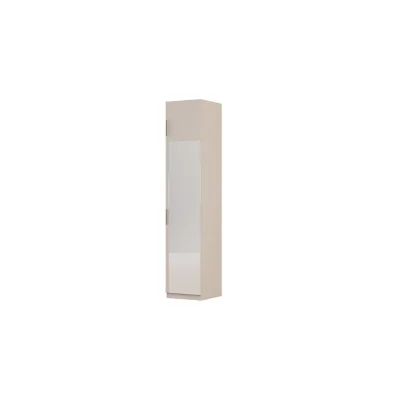 Szafa modułowa 50x245 cm z lustrem i półkami – System MAX Premium