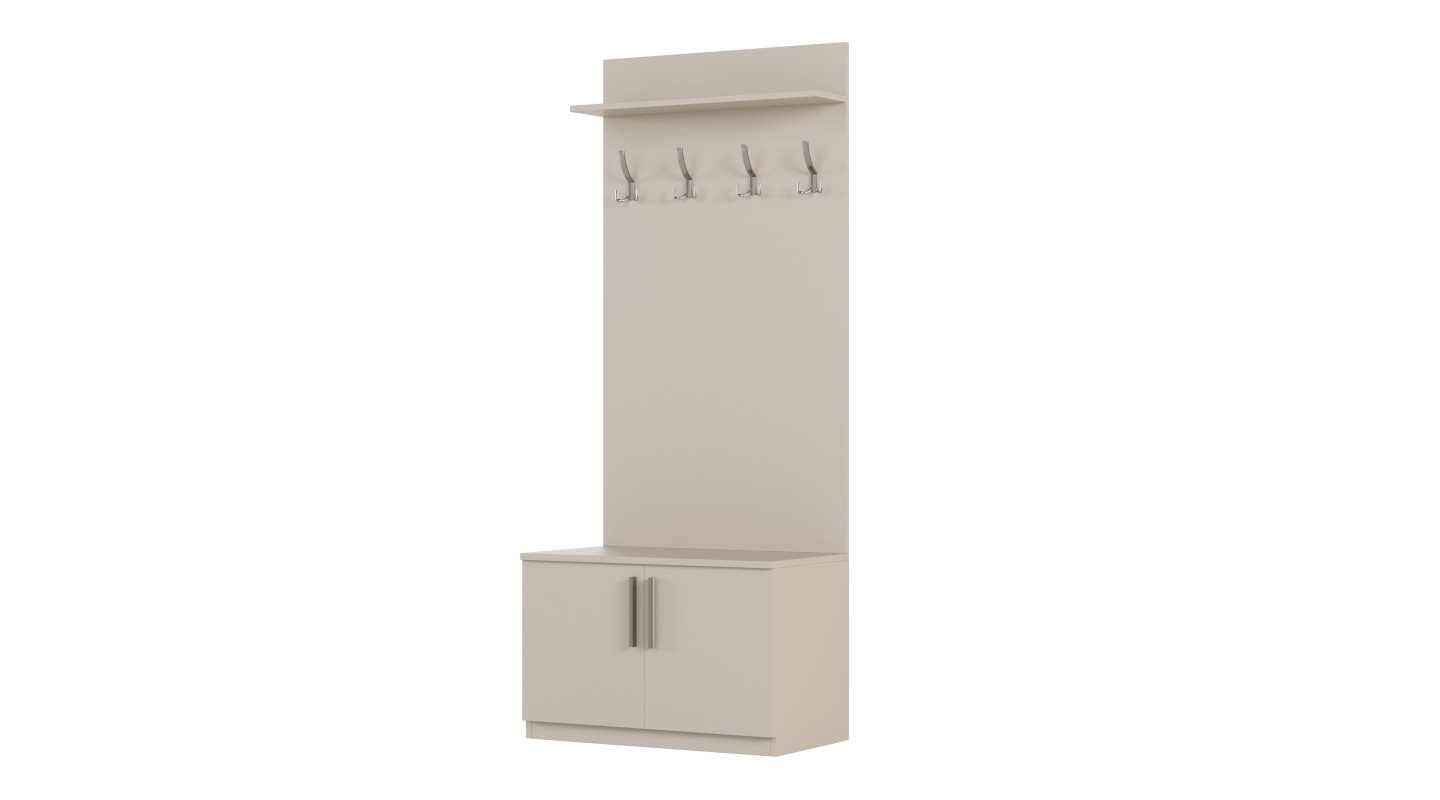 Szafa modułowa do przedpokoju 80 cm z szafką – MAX Premium | e-Meblast