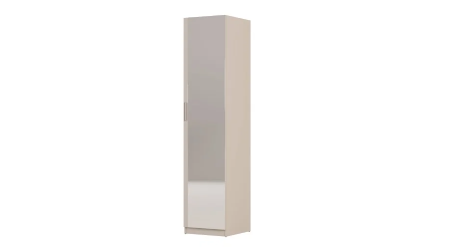 Szafa modułowa 50x225 cm z lustrem, półkami - MAX Premium "P" Szafa modułowa 50x225 cm z lustrem, półkami - MAX Premium "P"