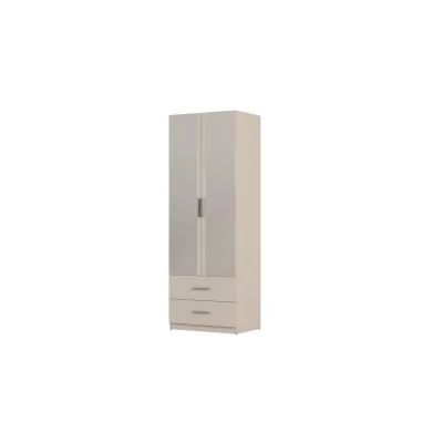 Szafa modułowa 80x225 cm z lustrem, drążkiem i szufladami - System MAX Premium