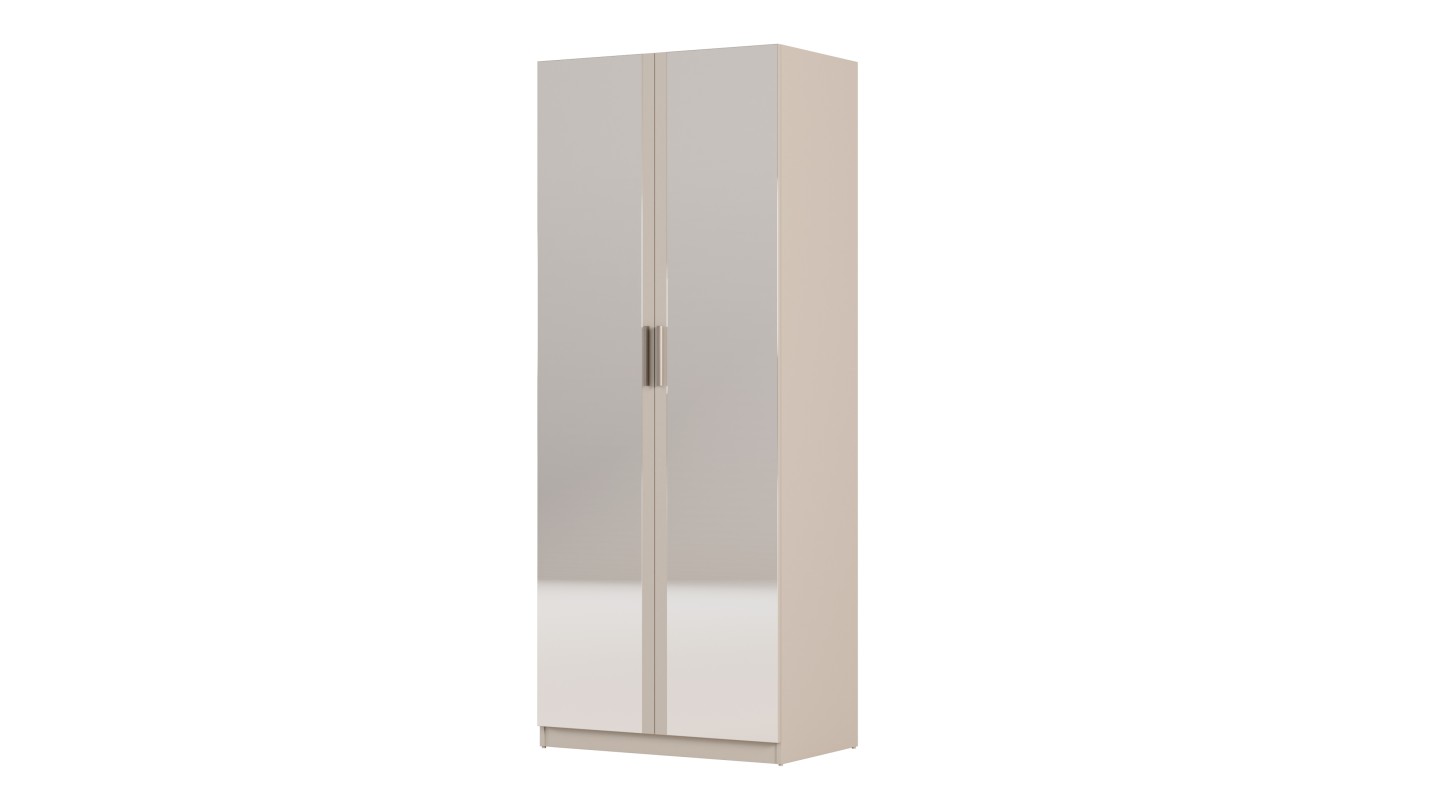 Szafa modułowa 90x225 cm z półkami i drążkami - System MAX Premium