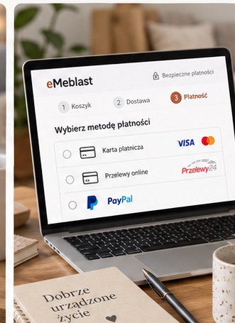 Bezpieczny wybór metody płatności przy zakupie mebli online