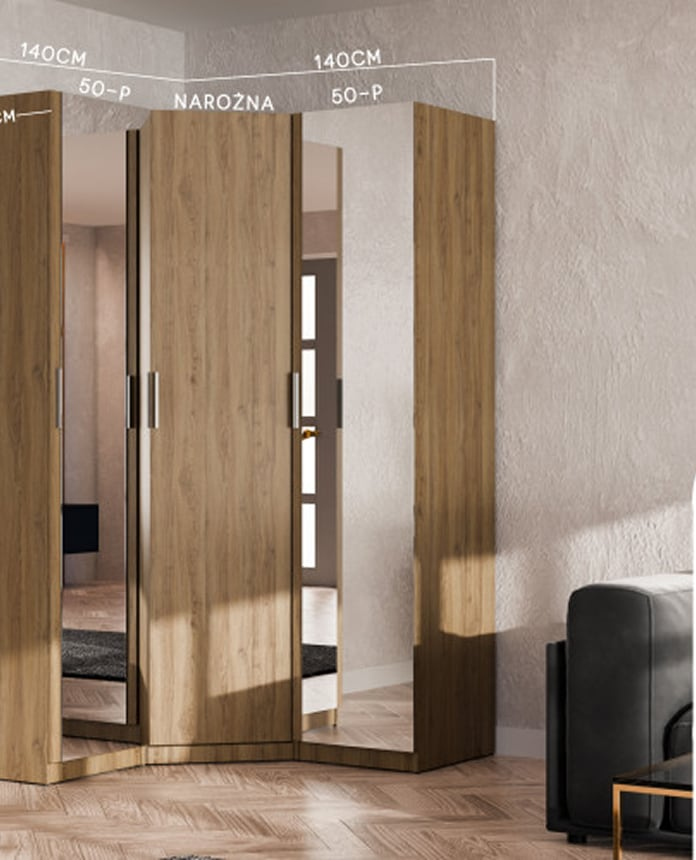 Metamorfoza sypialni z modułowymi szafami Premium 