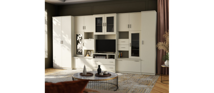 Jak odmienić salon bez remontu? Wybierz idealną meblościankę