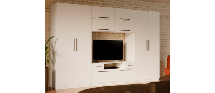 Meblościanki we włoskim stylu – harmonia elegancji i funkcjonalności